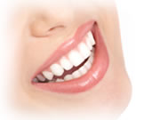 健康的なピンク色の歯ぐきに